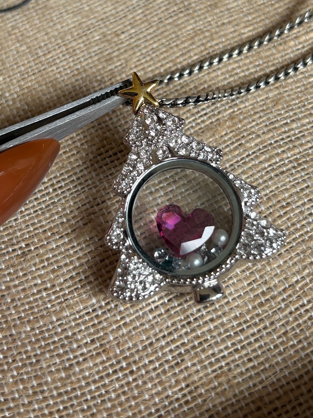 Origami Owl Christmas Tree Locket Set - Picture 3 of 3